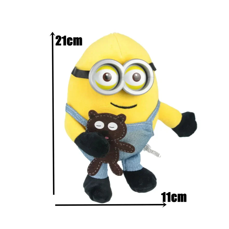 Minions 4 Plush Keychains – 12–22cm Kawaii Cartoon Dolls - Image 14
