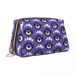 Minions Anime Toiletry Bag – Cute Travel Makeup Organizer for Women
