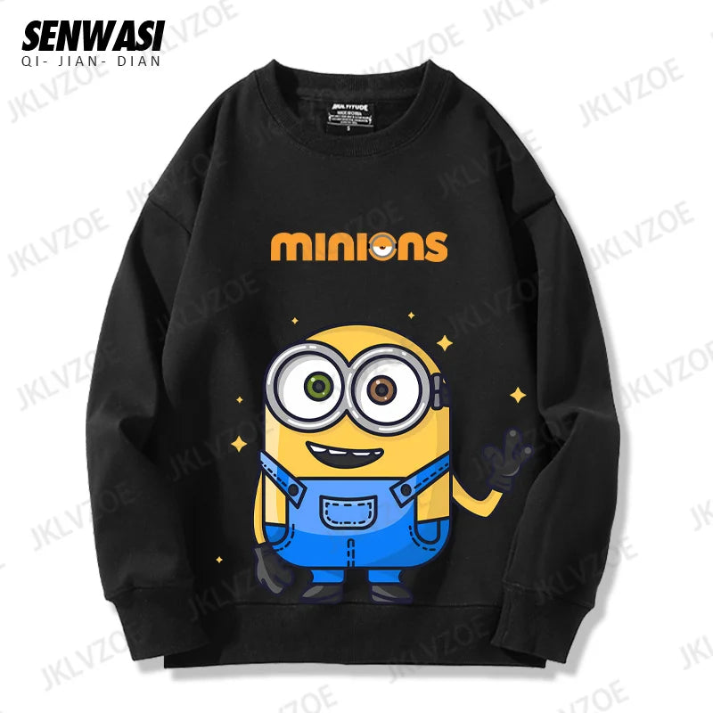 MINISO Minions Couple & Kids Hoodie – Autumn/Winter Edition - Image 12