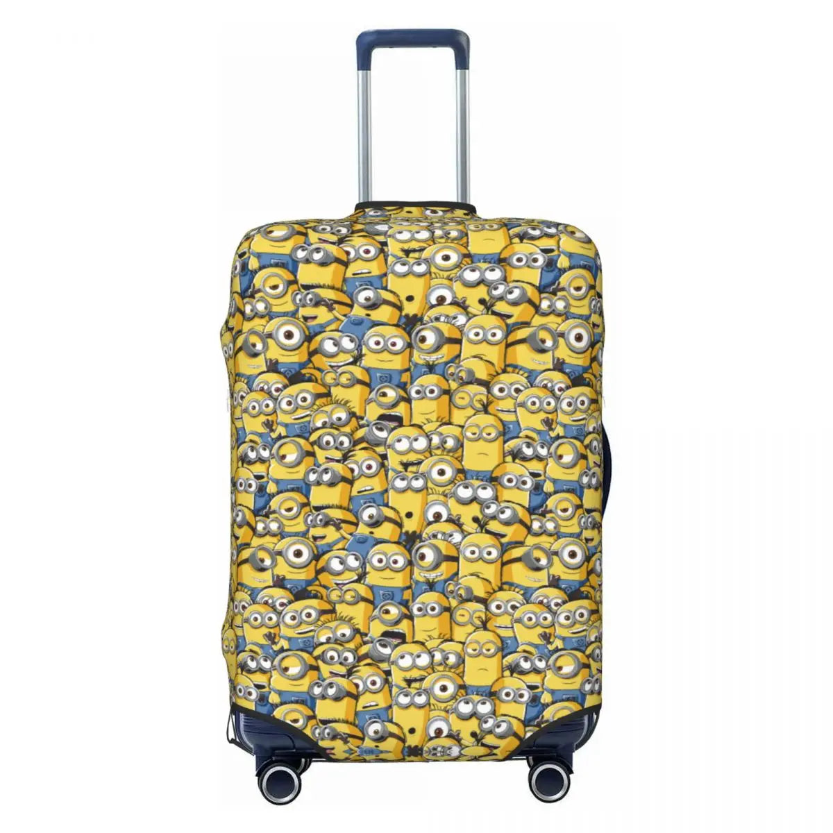 Custom Minions Luggage Cover – Washable Travel Suitcase Protector - Image 20