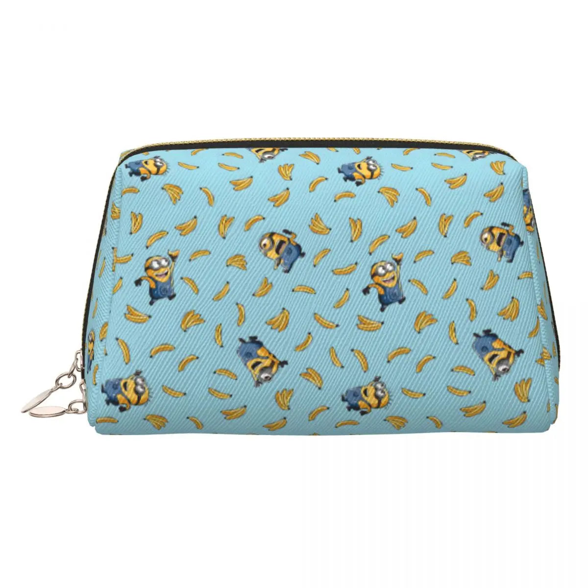 Custom Kawaii M-Miniones Classical Cartoon Cute Travel Toiletry Bag for Women - Image 14