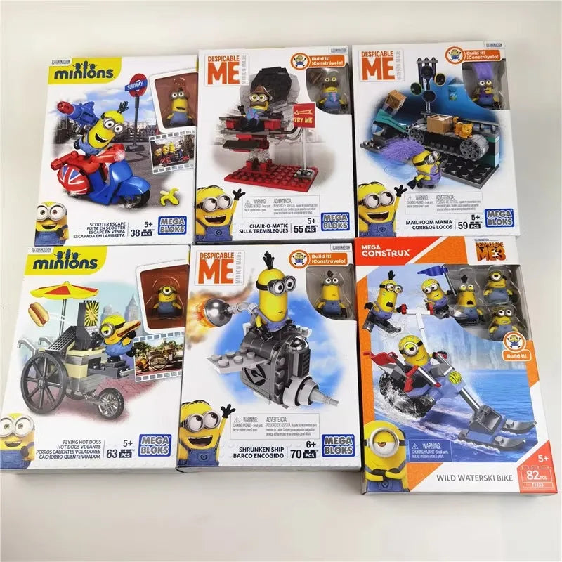 Anime Figure Minions Bloks Construx Building Mini - Image 2