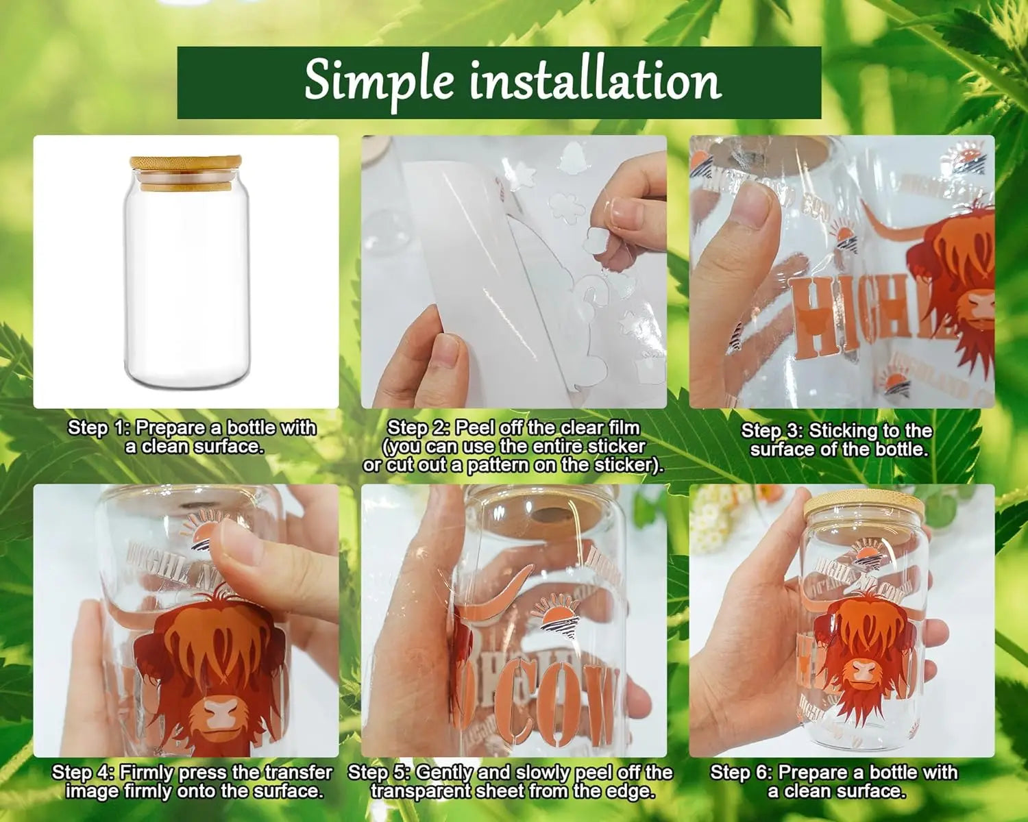 Miniso Cartoon 3D Minions UV DTF Cup Wrap - Image 4