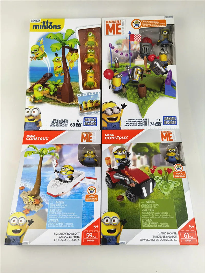 Anime Figure Minions Bloks Construx Building Mini - Image 12