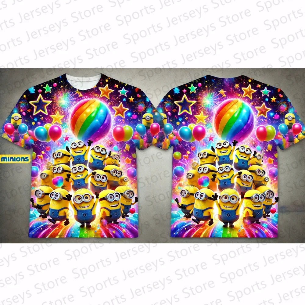 2024 New Minions 3D Children T-Shirt - Image 4