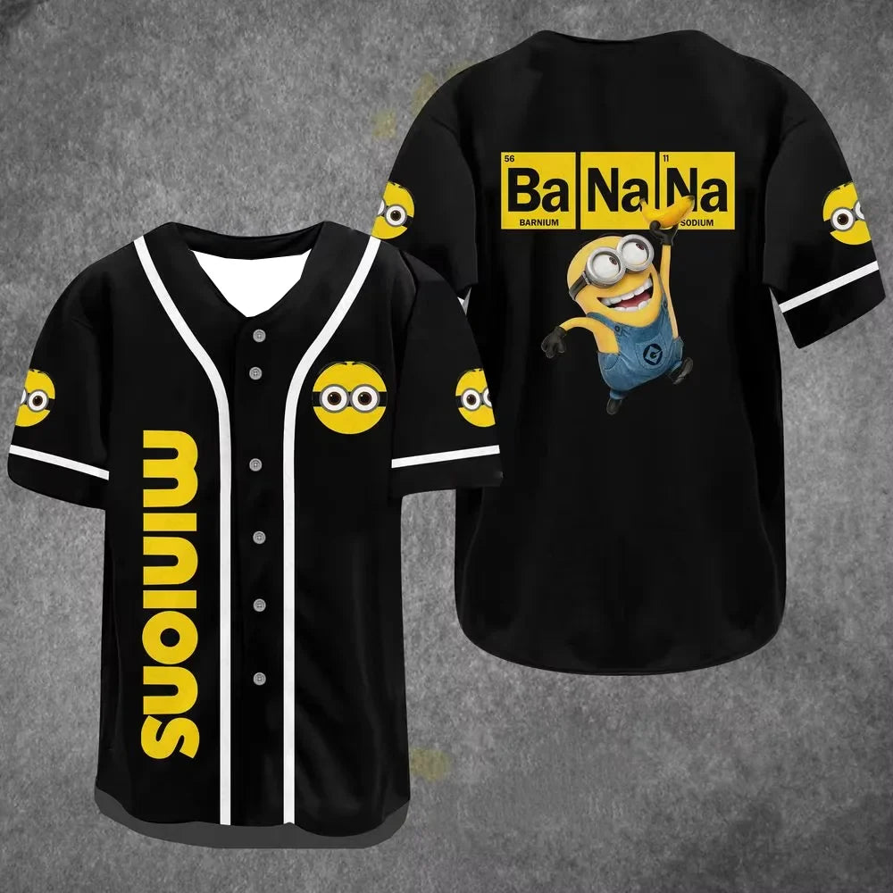2025 Minions Baseball Tee – Unisex Quick-Dry Summer Shirt - Image 4